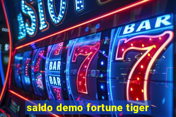 saldo demo fortune tiger